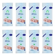 Luna Bambini, Vlhčené obrúsky pre deti Aqua Water Wipes 8x20 ks.