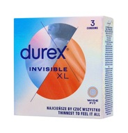 DUREX DARČEK 3 ks INVISIBLE XL