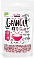 DIÉTNE JEDLO Keto granola s BIO malinami 200 g