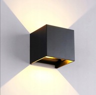 Nástenná lampa Sconce Tube Cube Horná Spodná LED