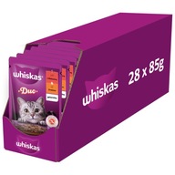 WHISKAS 28x85G KRMIVO PRE MAČKY V ŽELÉ