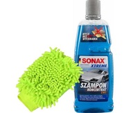 SONAX xTreme 1L ŠAMPÓN NA UMÝVANIE 2v1 + RUKAVICE