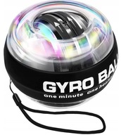 POWERBALLOVÁ LED GYRO loptička NA CVIČENIE ZÁPESTIA