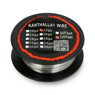 Odporový drôt Kanthal A1 0,64 mm 4,9 Ohm/m - 30,5 m