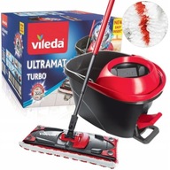 VILEDA Ultramat TURBO Set rotačné vedro mopu, rotačný odšťavovač