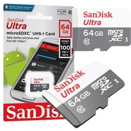 MICROSD karta 64 GB pre autokameru