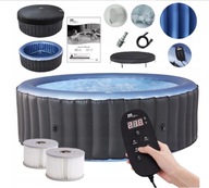 Jacuzzi kruhová BUBBLES MSpa Bergen, 6-miestna, 930L