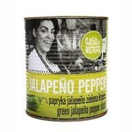 Zelené papričky jalapeňos, nakrájané na plátky, 2,9 kg