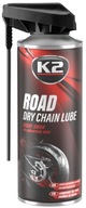 K2 SUCHÉ TUKO na motocyklové reťaze 400ml W143