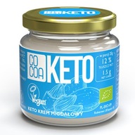 Keto mandľový krém s MCT olejom, bez pridaného cukru, bez lepku, BIO 200g