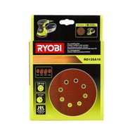 RYOBI SADA 10 BRÚSNYCH PAPIEROV RO125A10 125MM