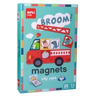 Magnetické puzzle Apli Kids - Vozidlá