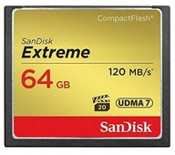 Pamäťová karta SanDisk Extreme Compact Flash 64GB