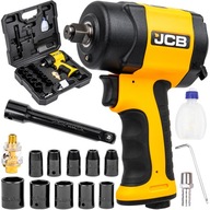 PNEUMATICKÝ NÁRAZOVÝ KĽÚČ NA KOLESÁ 1/2" JCB RP9515 SILNÉ POUZDRO ZÁSUVKY 1200Nm