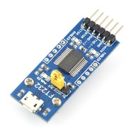 Prevodník USB-UART FTDI FT232RL microUSB Waveshare