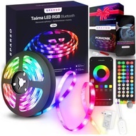 RGB LED pásik 12M 5050 LED diód Bluetooth APLIKÁCIA SÚPRAVA HUDBY NA DIAĽKU 12V SMD