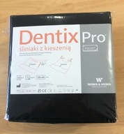 Podbradníky DentixPro s vreckom Black 50 ks.