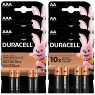 24x batéria Duracell sada 12 AAA + 12 AA LR6 LR3