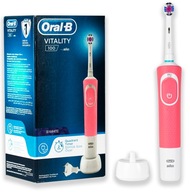 Zubná kefka Oral-B Vitality D100 3D Bieloružová