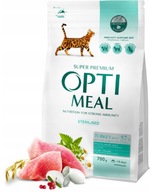 OPTIMEAL Sterilized Cat Turkey 700g Pre mačky Steril