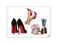 Sugar Print Woman Stiletto Legs V3