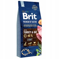 BRIT PREMIUM BY NATURE LIGHT 15KG