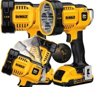 NABÍJAČNÁ BATERKA LED REFLEKTOR 18V ​​​​120-1000 lm DeWalt