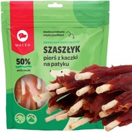 KAČACIE PRSIA NA TYČI pochúťka pre psa MACED 500g