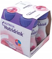 Nutridrink s príchuťou jahoda 4 x 125ml