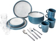 JEDÁLNY SET MELAMINE BRUNNER TUSCANY 36 ks.