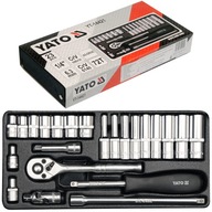 SÚPRAVA NÁRADIA YATO NÁSTROJOVÉ KĽÚČE RÁČNA 1/4'' 23 ks. 4-13 mm