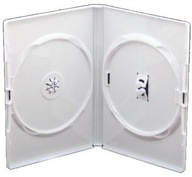 AMARAY WHITE boxy na 2 x DVD 10 kusov 14mm