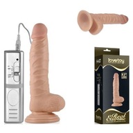 Dildo Penis s prísavkou a diaľkovým ovládaním 22 cm VIBRATOR