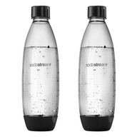 SodaStream 2 x fľaša Fuse 1 liter, čierna.