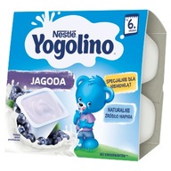 Nestlé Yogolino mlieko a ovocný dezert, čučoriedka po 6 mesiacoch 400 g