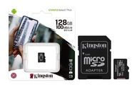 KINGSTON MICROSD PAMÄŤOVÁ KARTA 100MB 128GB CANVAS