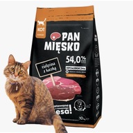 Pan Miesko TEĽACIE S KAČKOU 5KG KRMIVO PRE MAČKY