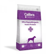 CALIBRA Veterinárna diéta pre psov Ultra-hypoalergénny hmyz 2 kg