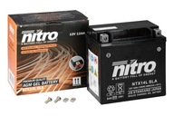 Gélová batéria Nitro YTX14L-BS GEL 12V 12Ah