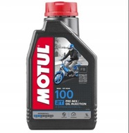 MOTUL 100 2T MINERÁLNY OLEJ PRE DVOJTAK JASO FB 1L