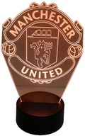 3D LED NOČNÁ LAMPA MANCHESTER UNITED MULTICOLOR