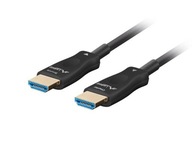 Kábel HDMI M/M v2.1 20M 8K čierny optický AOC