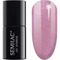 319 SEMILAC HYBRID POLISH SHIMMER DUST RUŽOVÁ