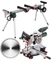 Pokosová píla 216mm 1500W Metabo KGS216M + stol