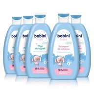 Bobini detský šampón a pena do kúpeľa pre deti a dojčatá 0+ 300 ml x 5 bal.