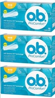 OB Pro Comfort Normálne tampóny 16 kusov x3