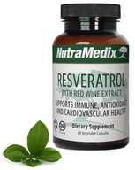 Resveratrol + ext. od júna Nutramedix vína 60 ks