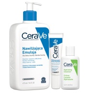 CeraVe Set Očný krém 14g a Emulzia 473ml