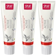 3x Splat Active Whitening zubná pasta pre starostlivosť o ďasná 100 ml