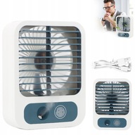 MINI STOLNÝ VENTILÁTOR PRENOSNÝ USB VÝKONNÝ CHLADENIE